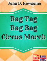 Rag Tag Rag Bag Circus March Concert Band sheet music cover
